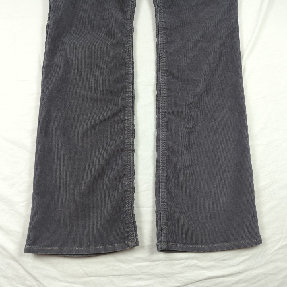 Levis Jeans Womens 31 Black Superlow Boot Cut Corduroy Classic Western Cowgirl - Picture 3 of 16